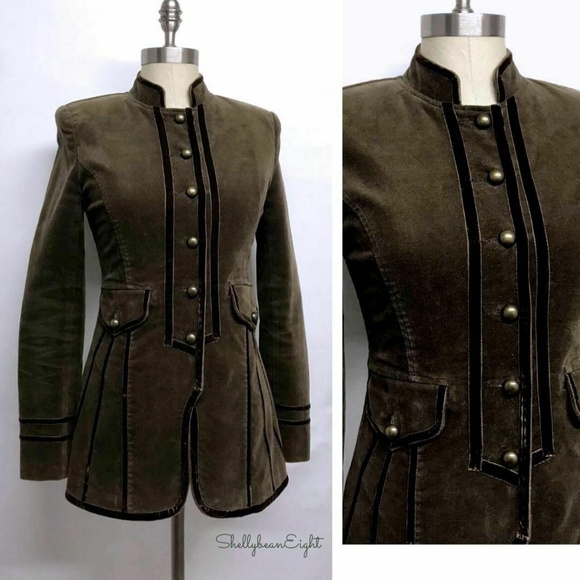 Anthropologie Jackets & Blazers - ❌❌SOLD❌❌ ANTHROPOLOGIE Vtg Military Look COAT S